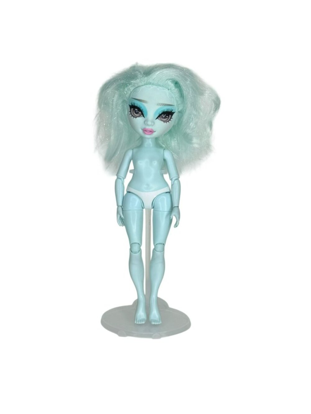 Rainbow High Shadow High Zooey Electra 11" Fashion Doll Green Hair Nude 2023